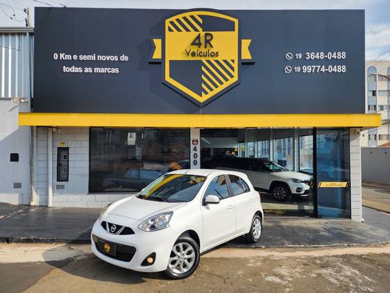 NISSAN MARCH 1.6 SV 16V FLEXSTART 4P XTRONIC NISSAN MARCH 1.6 SV 16V FLEXSTART 4P XTRONIC